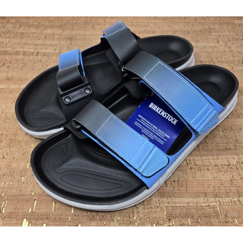 Birkenstock Atacama Sandals  Mens 10 Futura Khaki Blue Regular Fit Outdoor